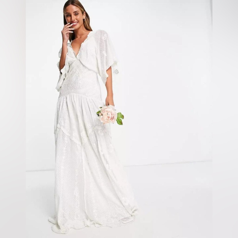 ASOS Jessica Embroidered Bridal Dress